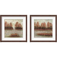 Framed 'Tamarac Shores 2 Piece Framed Art Print Set' border=