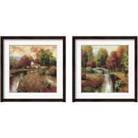 Framed 'American Country 2 Piece Framed Art Print Set' border=