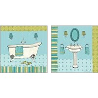 Framed 'Good Clean Fun 2 Piece Art Print Set' border=