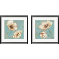 Framed 'Sweet Summer 2 Piece Framed Art Print Set' border=