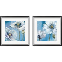 Framed 'Blue Dance 2 Piece Framed Art Print Set' border=