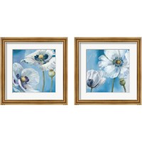 Framed 'Blue Dance 2 Piece Framed Art Print Set' border=