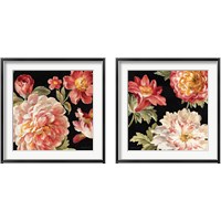 Framed 'Mixed Floral IV Crop 2 Piece Framed Art Print Set' border=