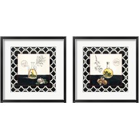 Framed 'Kitchen 2 Piece Framed Art Print Set' border=