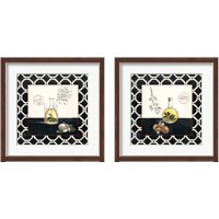 Framed 'Kitchen 2 Piece Framed Art Print Set' border=