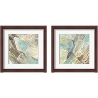 Framed 'Blue Water 2 Piece Framed Art Print Set' border=