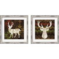 Framed 'Southwest Lodge 2 Piece Framed Art Print Set' border=