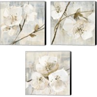 Framed 'Elegance Greige 3 Piece Canvas Print Set' border=