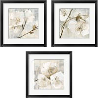 Framed 'Elegance Greige 3 Piece Framed Art Print Set' border=