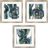 Framed 'Jasper 3 Piece Framed Art Print Set' border=