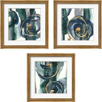 Framed 'Jasper 3 Piece Framed Art Print Set' border=