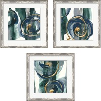 Framed 'Jasper 3 Piece Framed Art Print Set' border=