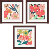 Framed 'Lyla Grace 3 Piece Framed Art Print Set' border=