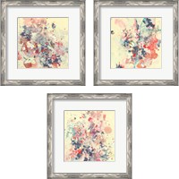 Framed 'Cream 3 Piece Framed Art Print Set' border=