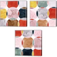 Framed 'Sensical 3 Piece Canvas Print Set' border=