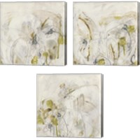 Framed 'Arctic Lichen 3 Piece Canvas Print Set' border=