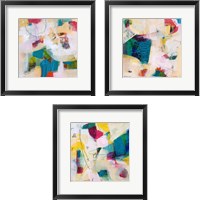 Framed 'Oide 3 Piece Framed Art Print Set' border=