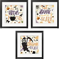 Framed 'Witchy 3 Piece Framed Art Print Set' border=