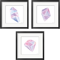 Framed 'Shine 3 Piece Framed Art Print Set' border=