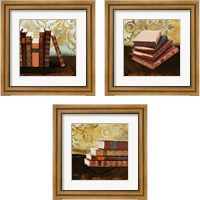 Framed 'Study 3 Piece Framed Art Print Set' border=