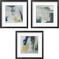 Framed 'Floating Fantasies 3 Piece Framed Art Print Set' border=