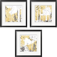 Framed 'Northwood 3 Piece Framed Art Print Set' border=