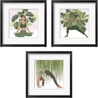 Framed 'Namaste Home 3 Piece Framed Art Print Set' border=