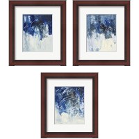 Framed 'Sky Fall 3 Piece Framed Art Print Set' border=