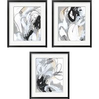 Framed 'Tangled Threads 3 Piece Framed Art Print Set' border=