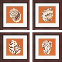 Framed 'Cayman Quartet 4 Piece Framed Art Print Set' border=