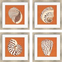 Framed 'Cayman Quartet 4 Piece Framed Art Print Set' border=