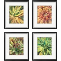 Framed 'Nature Delight 4 Piece Framed Art Print Set' border=