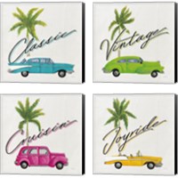 Framed 'Havana 4 Piece Canvas Print Set' border=