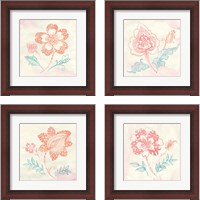 Framed 'Eastern Boho 4 Piece Framed Art Print Set' border=