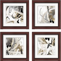 Framed 'Tangled  4 Piece Framed Art Print Set' border=