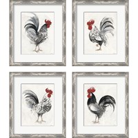 Framed 'Gents  4 Piece Framed Art Print Set' border=