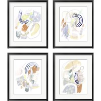 Framed 'Double Dutch 4 Piece Framed Art Print Set' border=