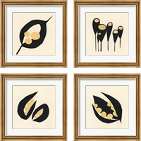 Framed 'Mod Pod 4 Piece Framed Art Print Set' border=