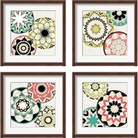 Framed 'Modern Baskets 4 Piece Framed Art Print Set' border=