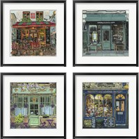 Framed 'Spot 4 Piece Framed Art Print Set' border=