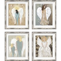 Framed 'Safe Haven 4 Piece Framed Art Print Set' border=