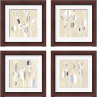 Framed 'String Garden 4 Piece Framed Art Print Set' border=