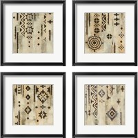 Framed 'Scandanavian Mood 4 Piece Framed Art Print Set' border=