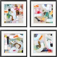 Framed 'Changed My Mind 4 Piece Framed Art Print Set' border=