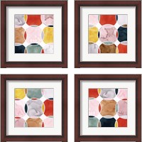 Framed 'Sensical 4 Piece Framed Art Print Set' border=