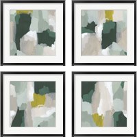 Framed 'Tundra Summer 4 Piece Framed Art Print Set' border=