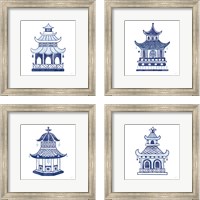 Framed 'Everyday Chinoiserie 4 Piece Framed Art Print Set' border=