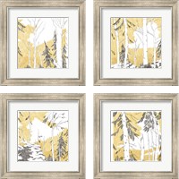 Framed 'Northwood 4 Piece Framed Art Print Set' border=