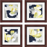 Framed 'Totality 4 Piece Framed Art Print Set' border=