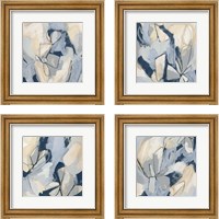 Framed 'Blossom & Bliss 4 Piece Framed Art Print Set' border=